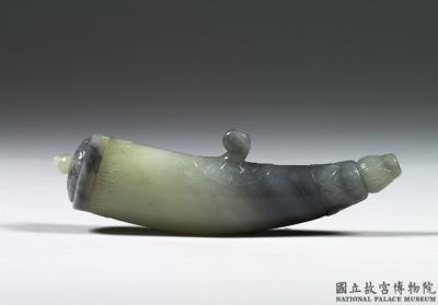 图片[3]-Jade gunpowder container, Mughal Empire-China Archive